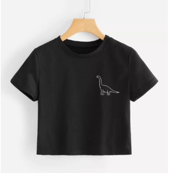 Tops - *NEW* DINO CROP TOP MEDIUM